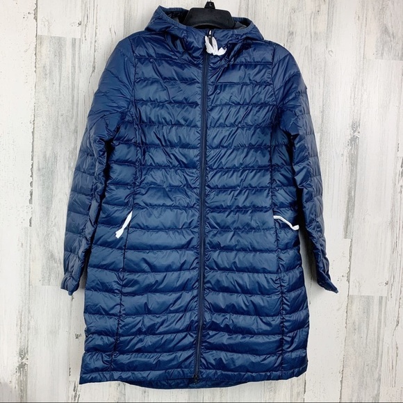 Lole Hooded Winter Down Zipper Front Winter Jacket - Picture 5 of 10